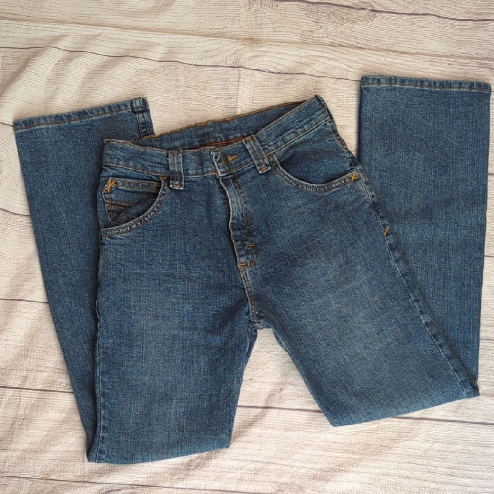 Boys Straight Blue Jeans